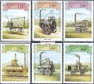 *Známky Benin 1998 Parné vozidlá a lokomotívy, nerazítk. séria - Kliknutím na obrázok zatvorte -